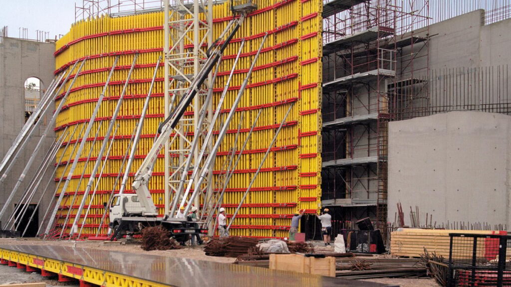 plywood curved concrete forms